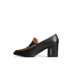 Seaport Two-Tone Penny Heel